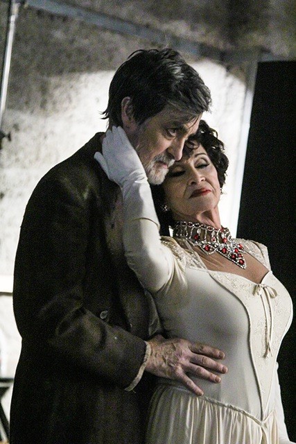 Roger and Chita Rivera in THE VISIT, Broadway 2015